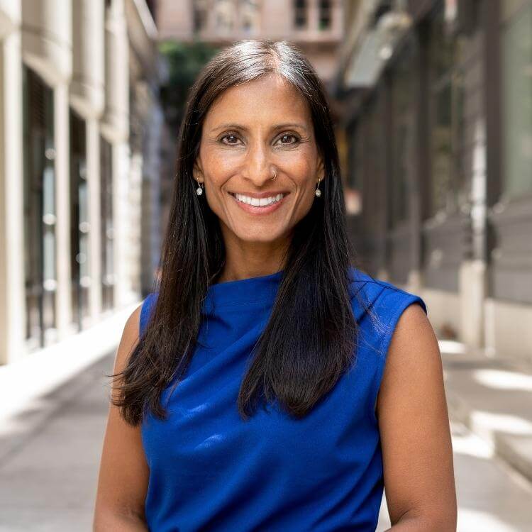 outdoor attorney headshot in city